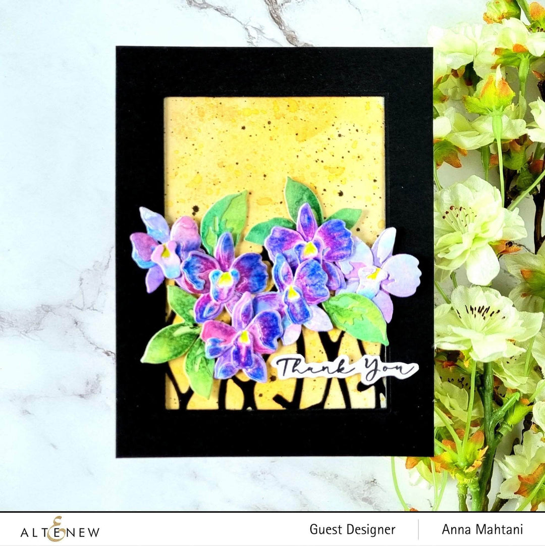 Dies Craft-A-Flower: Dendrobium Orchid Layering Die Set