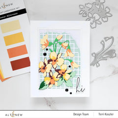 Dies Craft-A-Flower: Dendrobium Orchid Layering Die Set