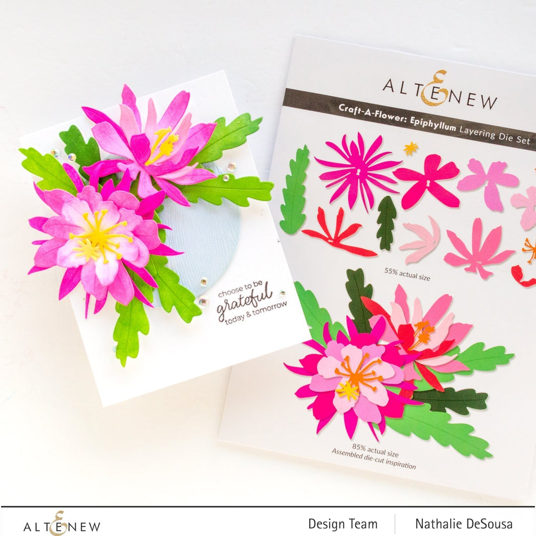 Dies Craft-A-Flower: Epiphyllum Layering Die Set