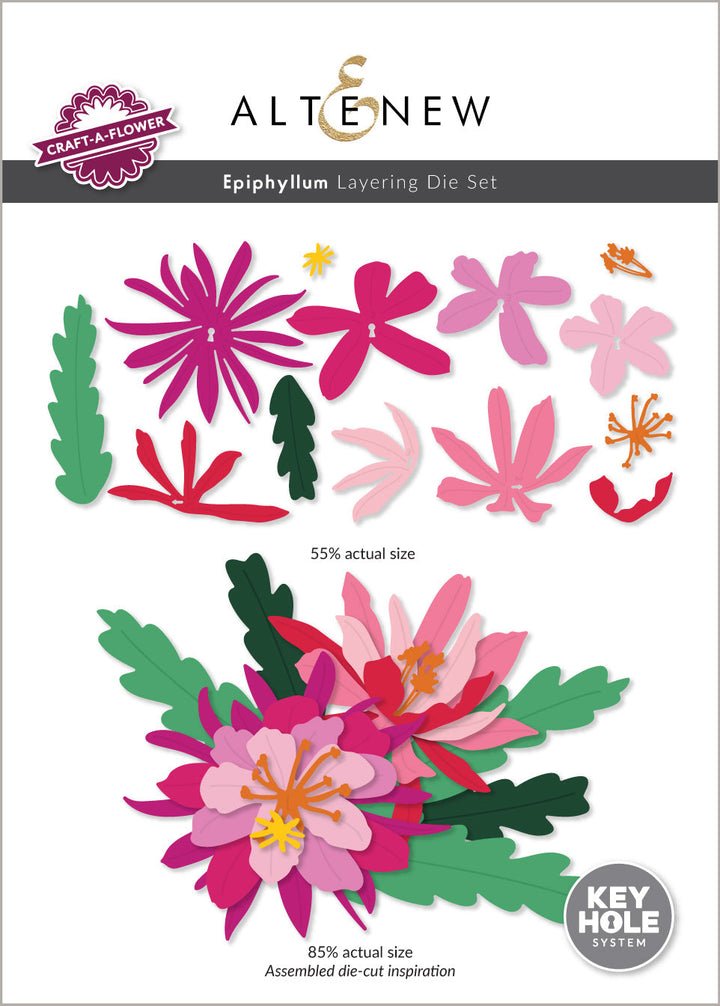 Dies Craft-A-Flower: Epiphyllum Layering Die Set