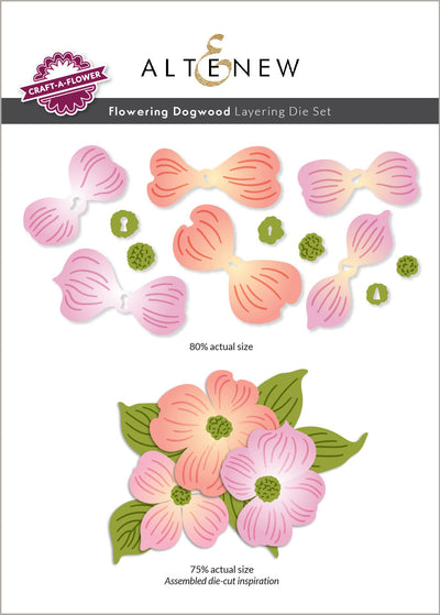 Dies Craft-A-Flower: Flowering Dogwood Layering Die Set
