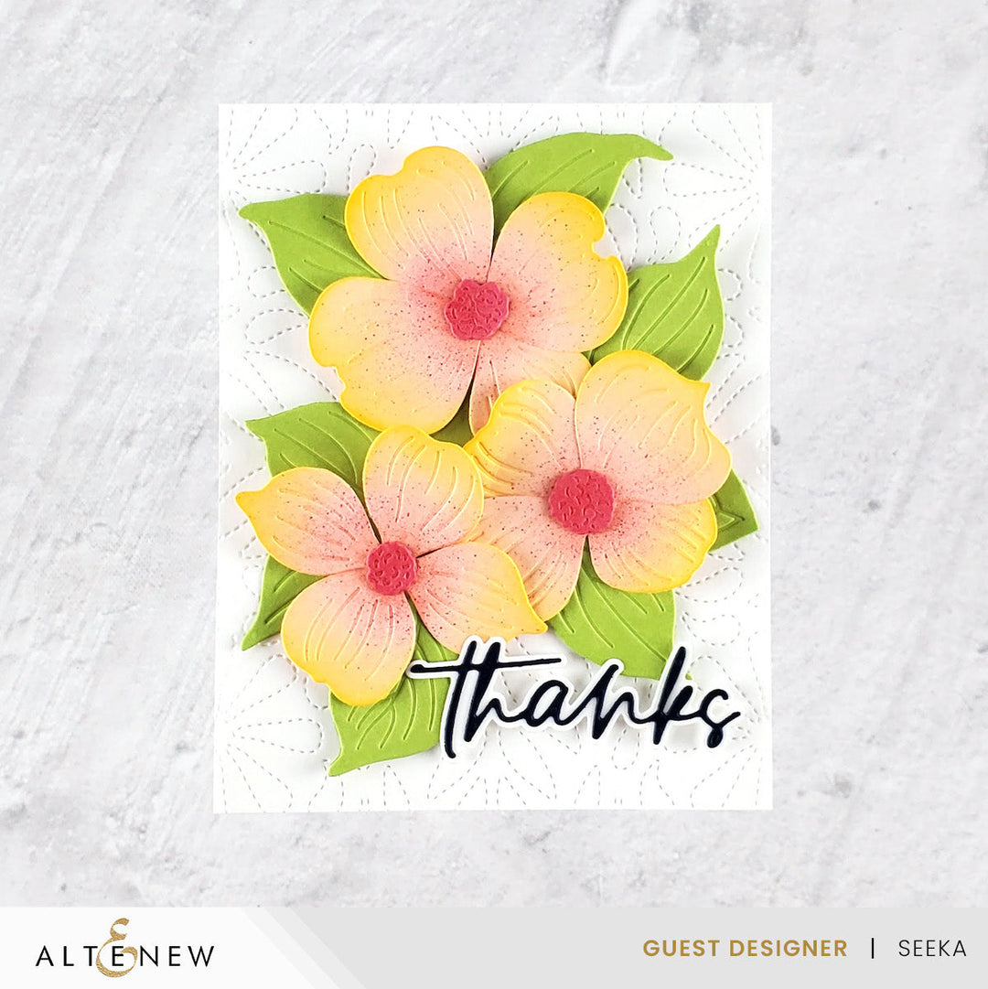 Dies Craft-A-Flower: Flowering Dogwood Layering Die Set