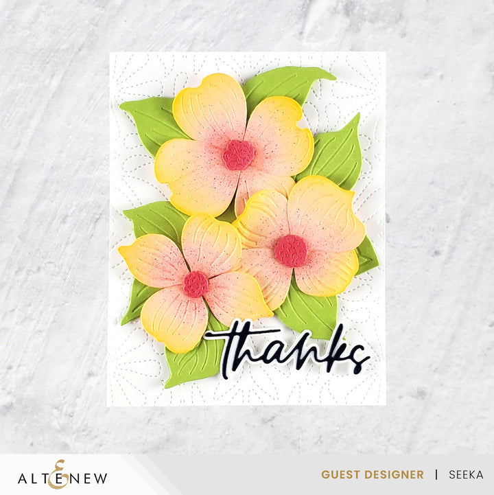 Dies Craft-A-Flower: Flowering Dogwood Layering Die Set