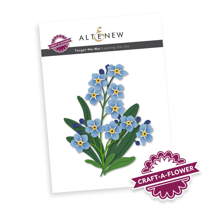 Dies Craft-A-Flower: Forget-Me-Not Layering Die Set
