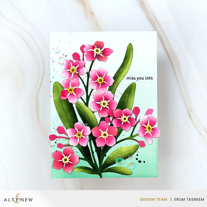 Dies Craft-A-Flower: Forget-Me-Not Layering Die Set