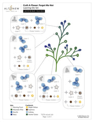 Dies Craft-A-Flower: Forget-Me-Not Layering Die Set