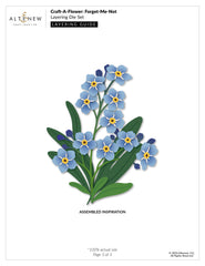 Dies Craft-A-Flower: Forget-Me-Not Layering Die Set