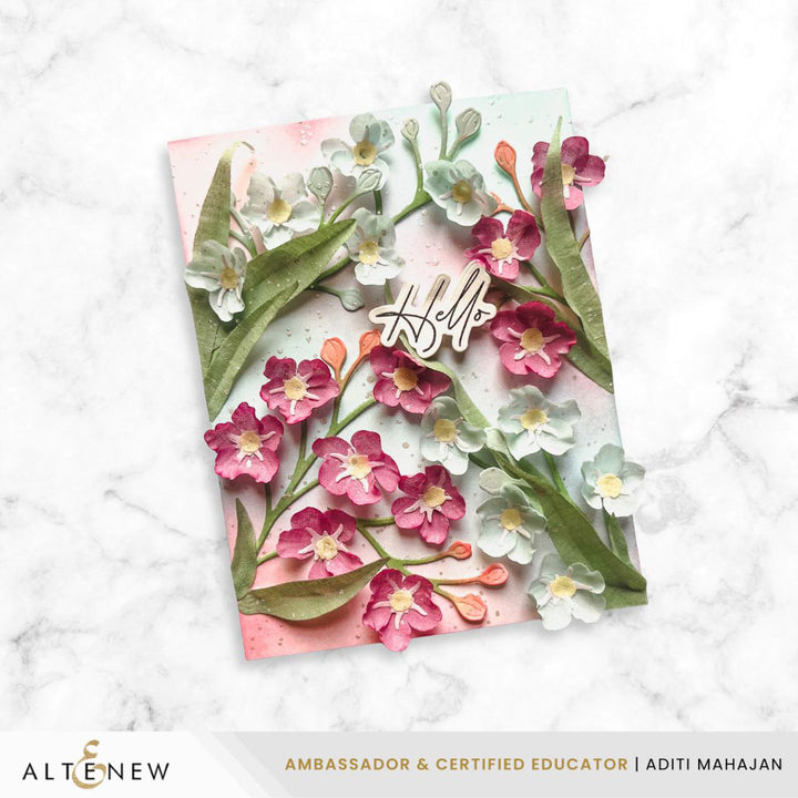 Dies Craft-A-Flower: Forget-Me-Not Layering Die Set