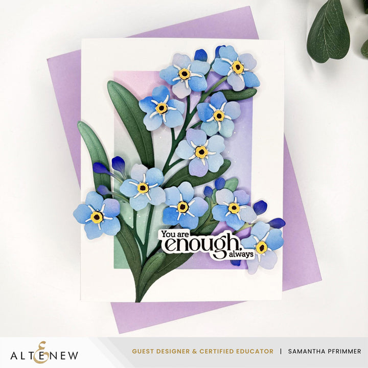 Dies Craft-A-Flower: Forget-Me-Not Layering Die Set
