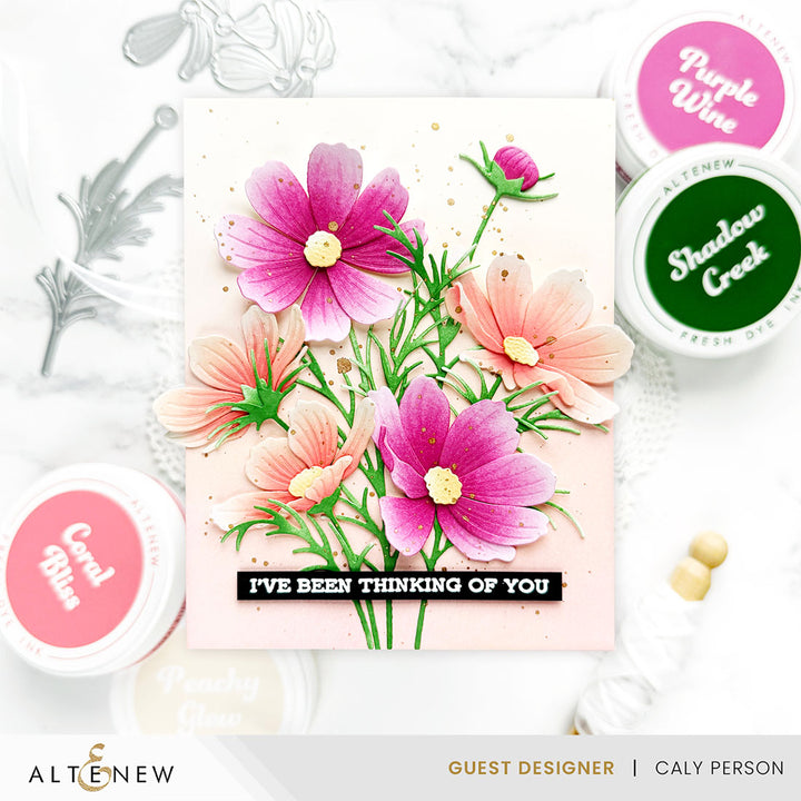 Dies Craft-A-Flower: Garden Cosmos Layering Die Set