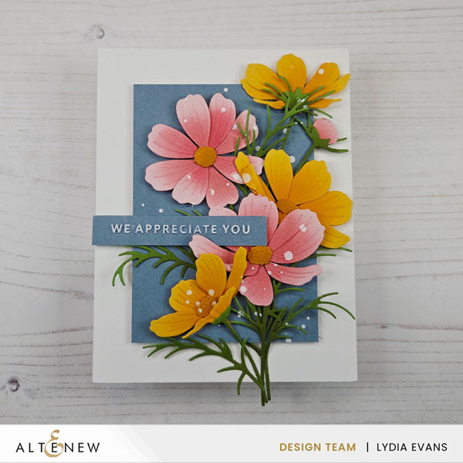 Dies Craft-A-Flower: Garden Cosmos Layering Die Set