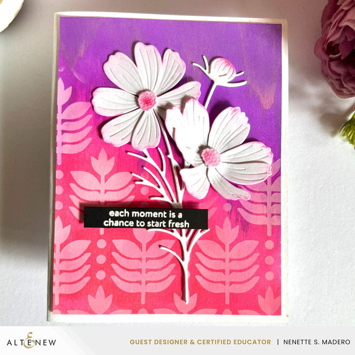 Dies Craft-A-Flower: Garden Cosmos Layering Die Set