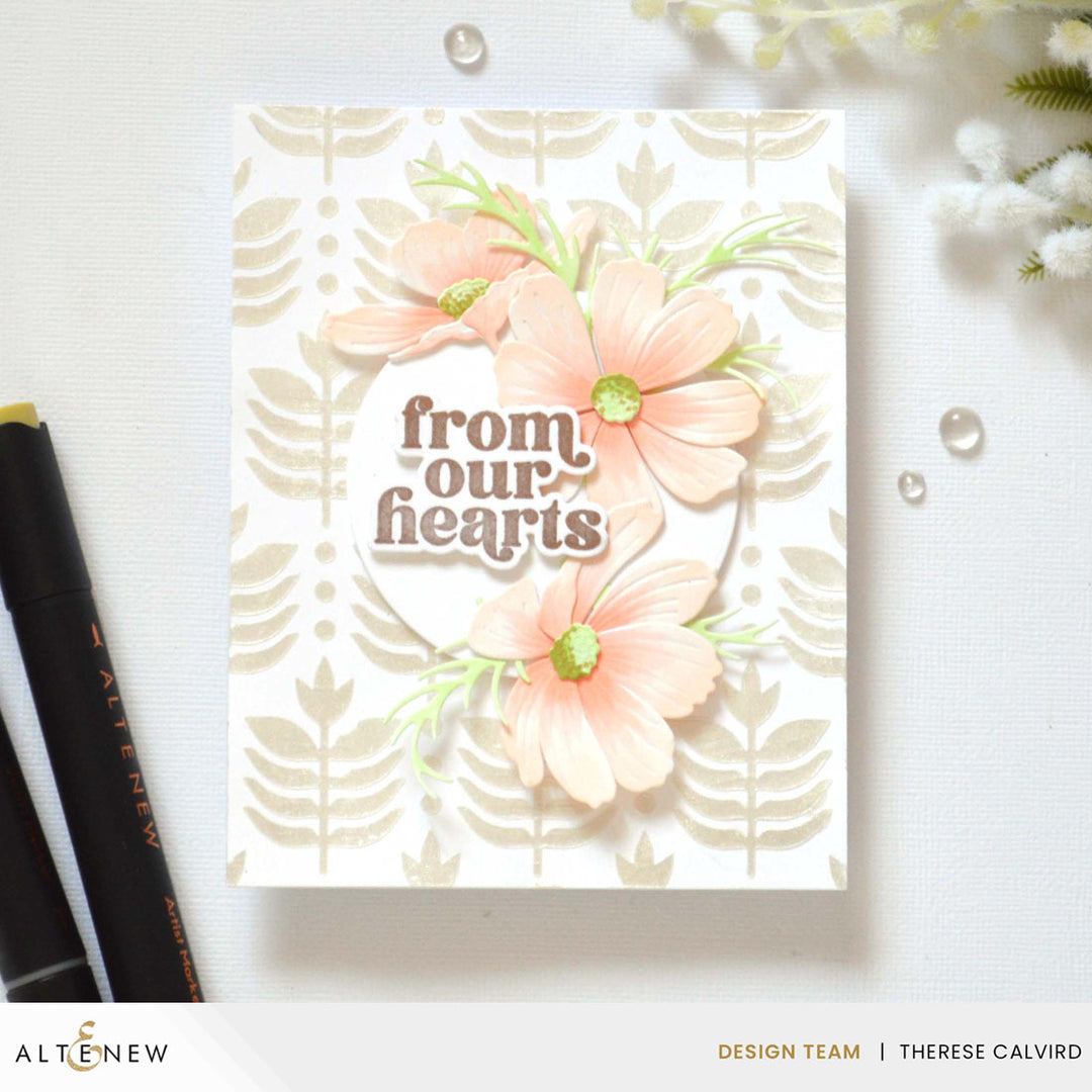 Dies Craft-A-Flower: Garden Cosmos Layering Die Set