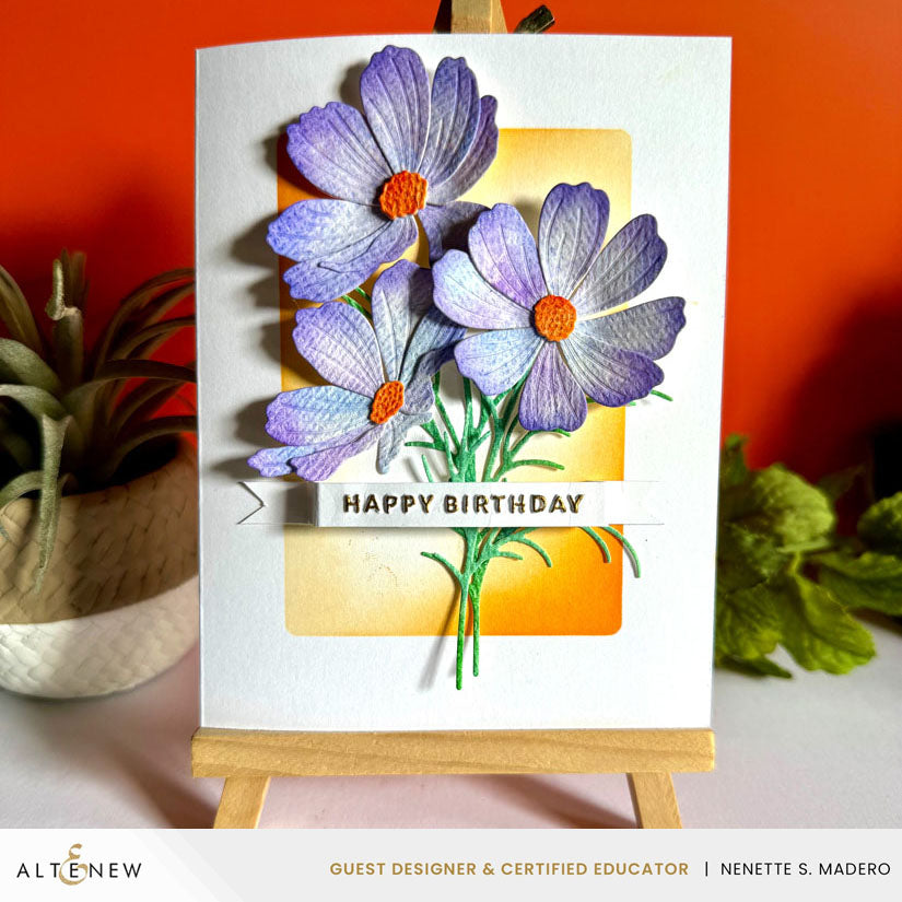 Dies Craft-A-Flower: Garden Cosmos Layering Die Set