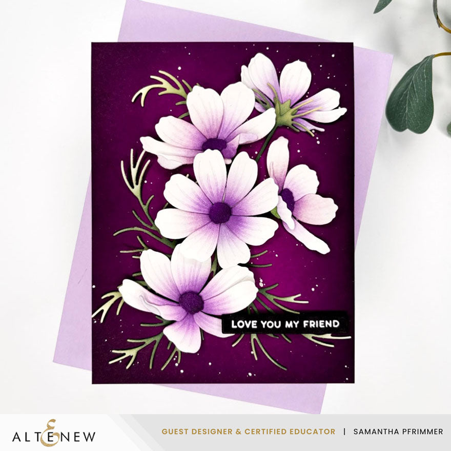 Dies Craft-A-Flower: Garden Cosmos Layering Die Set