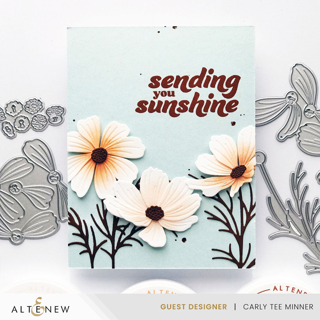 Dies Craft-A-Flower: Garden Cosmos Layering Die Set
