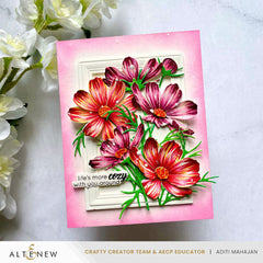 Dies Craft-A-Flower: Garden Cosmos Layering Die Set