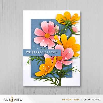 Dies Craft-A-Flower: Garden Cosmos Layering Die Set