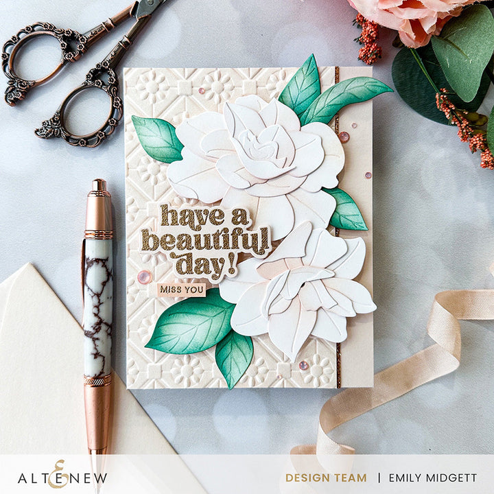 Dies Craft-A-Flower: Gardenia Layering Die Set