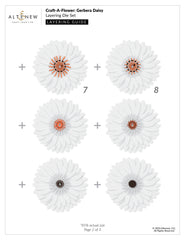 Dies Craft-A-Flower: Gerbera Daisy Layering Die Set