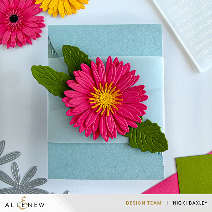 Dies Craft-A-Flower: Gerbera Daisy Layering Die Set