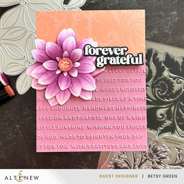 Dies Craft-A-Flower: Grand Dahlia Layering Die Set