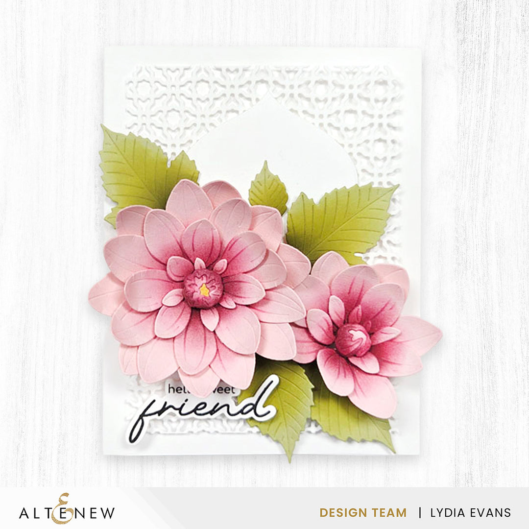 Dies Craft-A-Flower: Grand Dahlia Layering Die Set