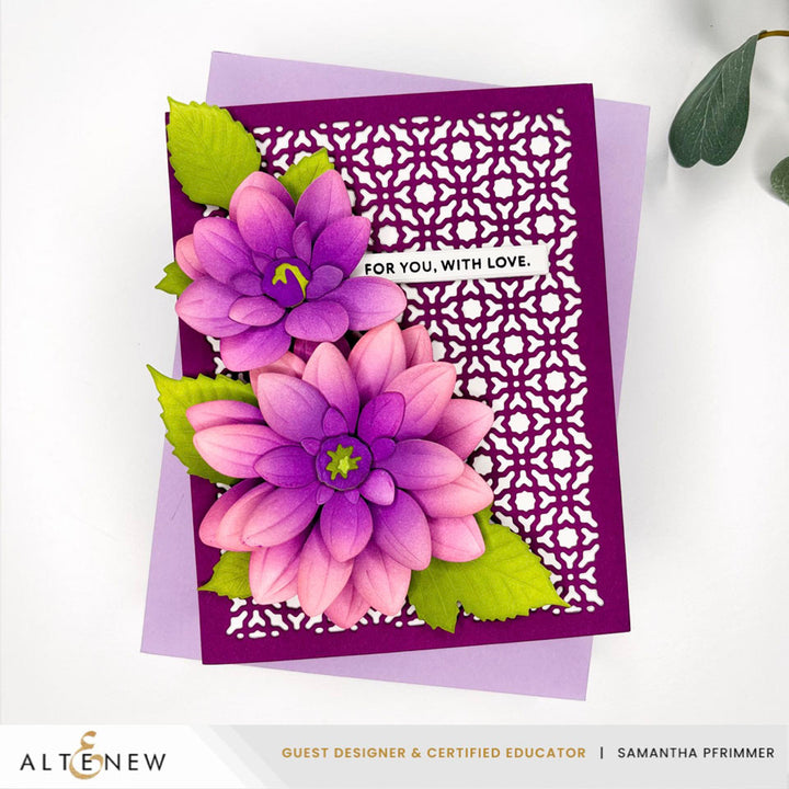 Dies Craft-A-Flower: Grand Dahlia Layering Die Set