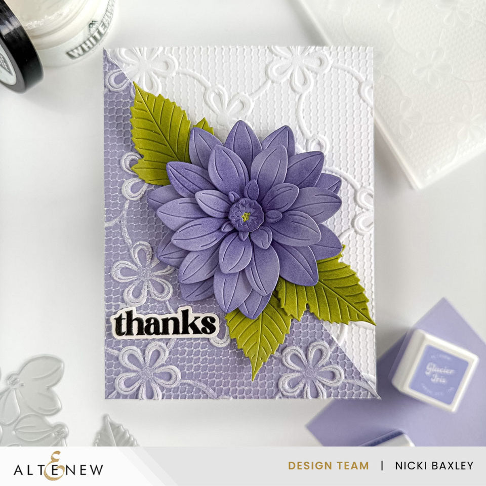 Dies Craft-A-Flower: Grand Dahlia Layering Die Set