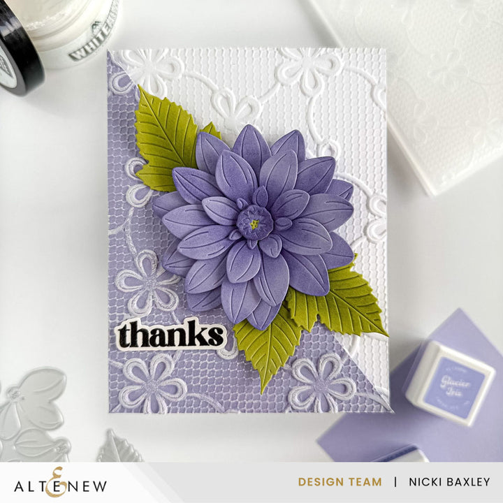 Dies Craft-A-Flower: Grand Dahlia Layering Die Set