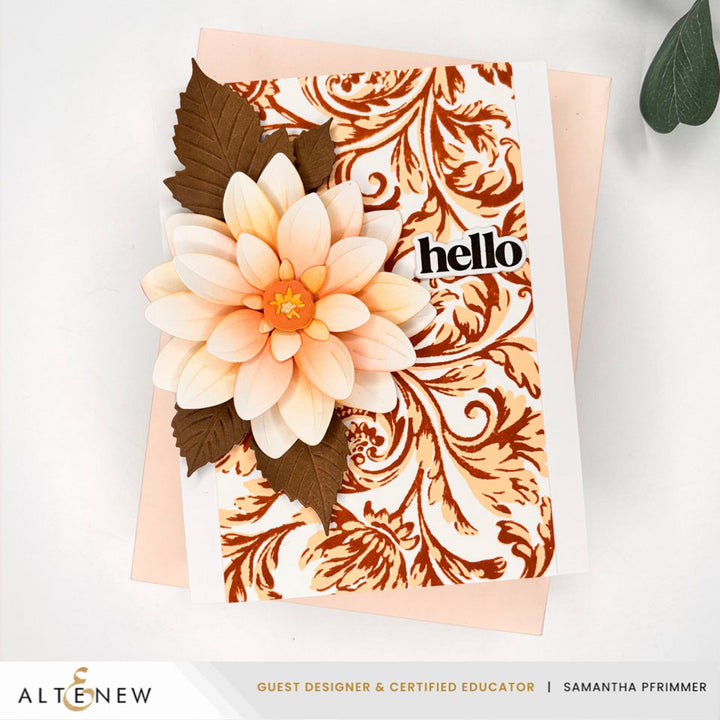 Dies Craft-A-Flower: Grand Dahlia Layering Die Set
