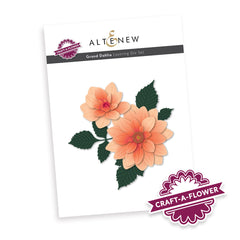 Dies Craft-A-Flower: Grand Dahlia Layering Die Set
