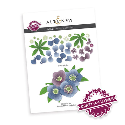 Dies Craft-A-Flower: Hellebore Layering Die Set