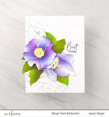 Dies Craft-A-Flower: Himalayan Blue Poppy Layering Die Set