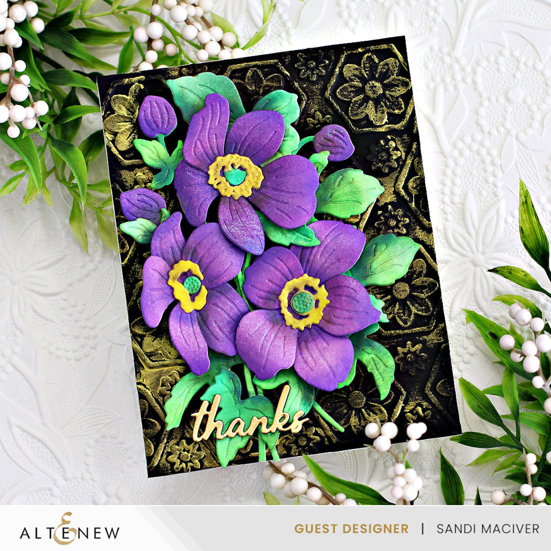 Dies Craft-A-Flower: Japanese Anemone Layering Die Set