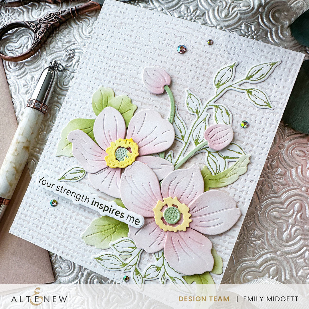 Dies Craft-A-Flower: Japanese Anemone Layering Die Set