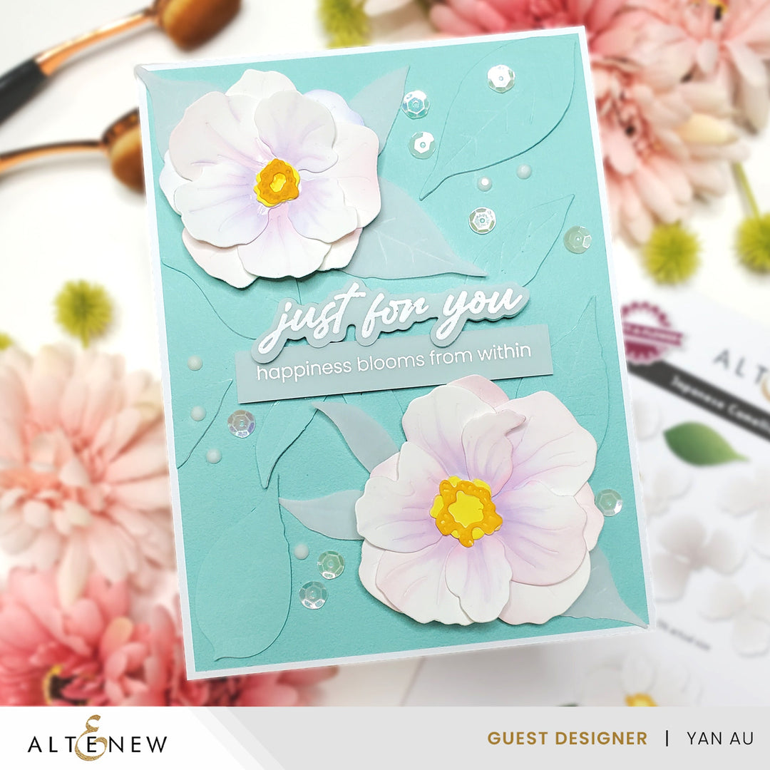 Dies Craft-A-Flower: Japanese Camellia Layering Die Set
