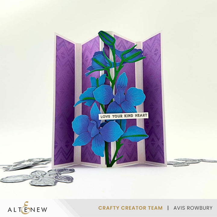 Dies Craft-A-Flower: Larkspur Layering Die Set