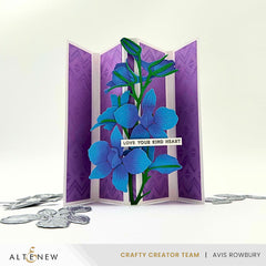 Dies Craft-A-Flower: Larkspur Layering Die Set
