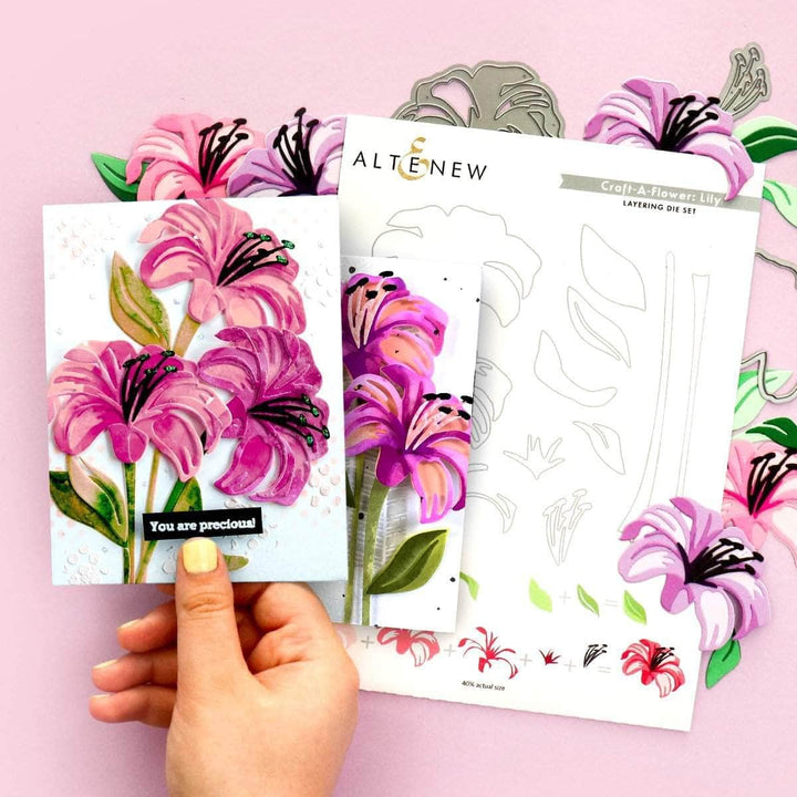 Dies Craft-A-Flower: Lily Layering Die Set