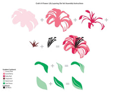 Dies Craft-A-Flower: Lily Layering Die Set
