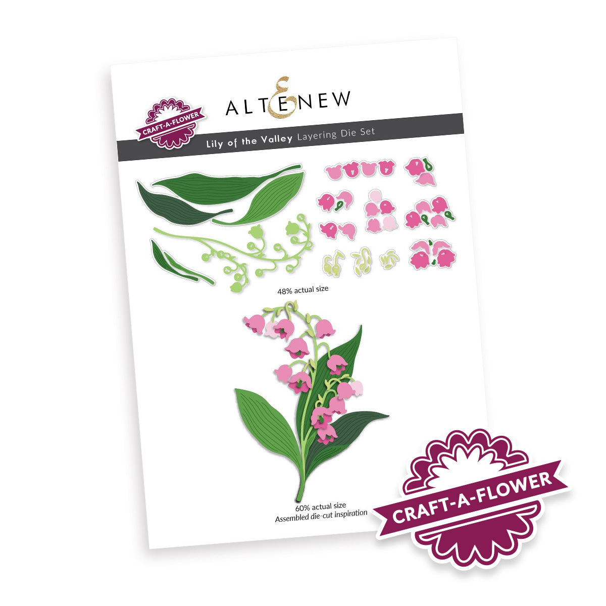 Dies Craft-A-Flower: Lily of the Valley Layering Die Set