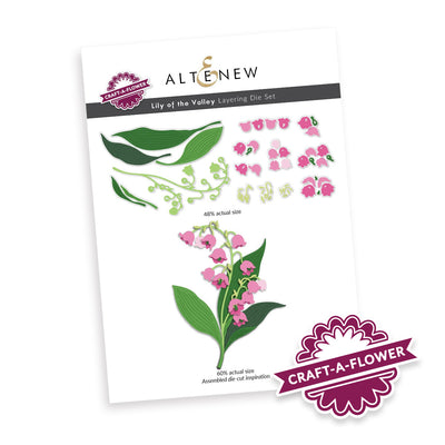 Dies Craft-A-Flower: Lily of the Valley Layering Die Set