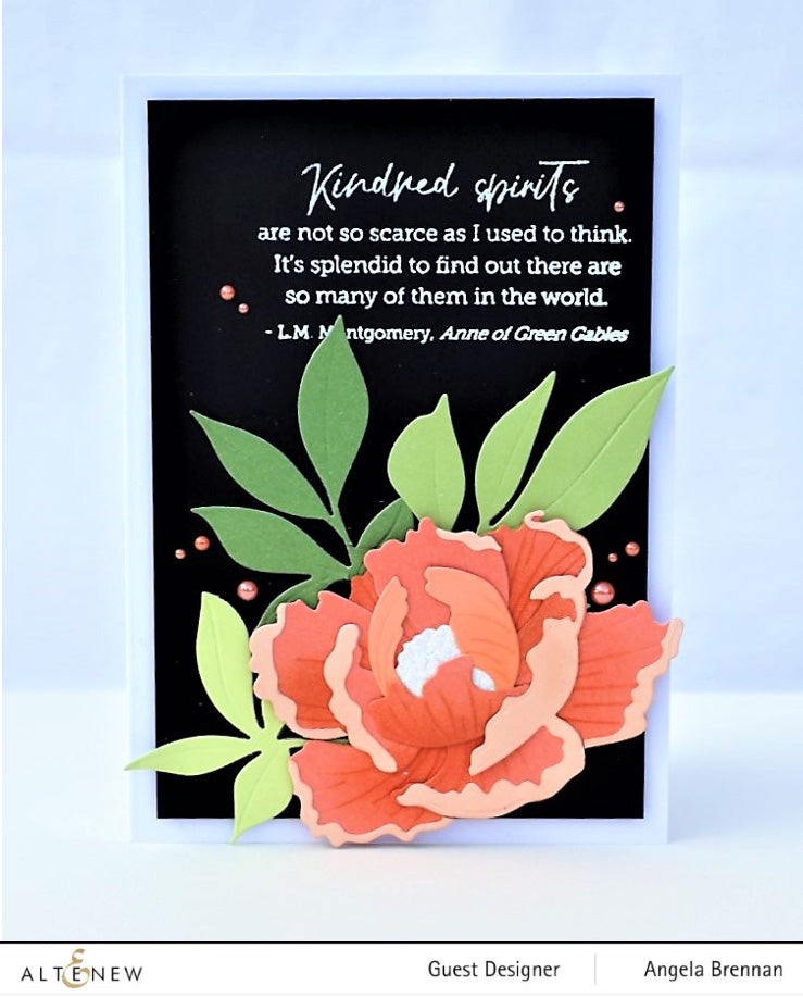 Dies Craft-A-Flower: Open Peony Layering Die Set