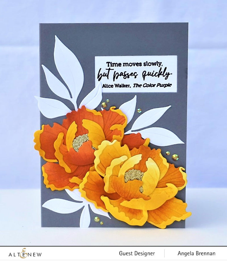 Dies Craft-A-Flower: Open Peony Layering Die Set