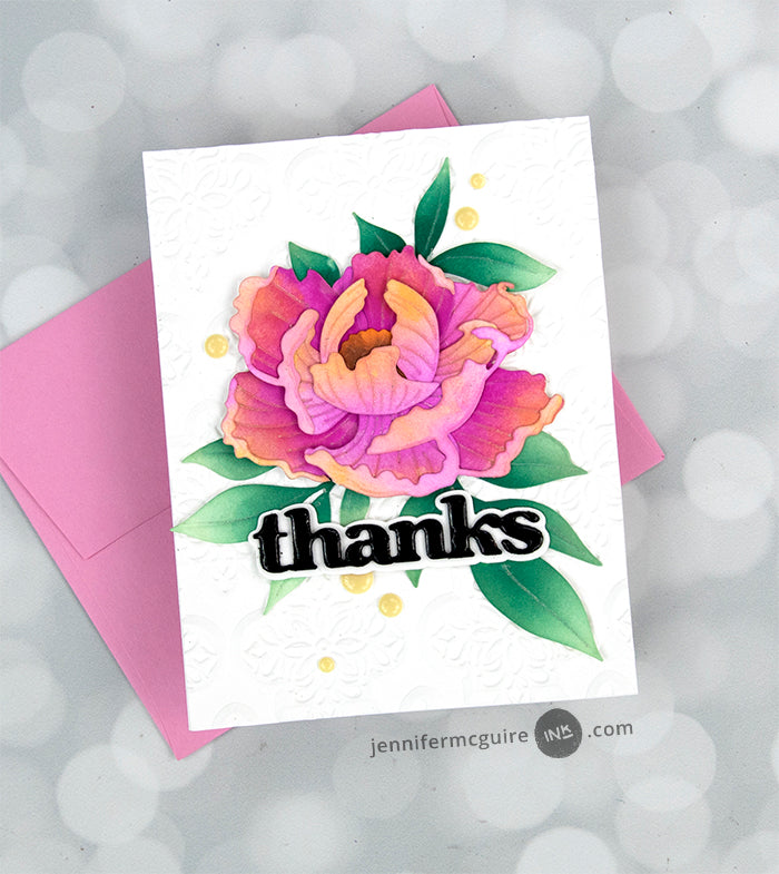 Dies Craft-A-Flower: Open Peony Layering Die Set