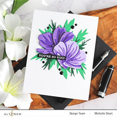 Dies Craft-A-Flower: Orion Geranium Layering Die Set