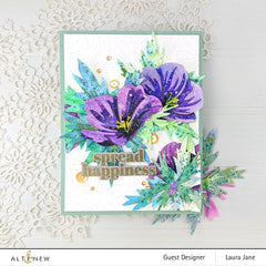Dies Craft-A-Flower: Orion Geranium Layering Die Set