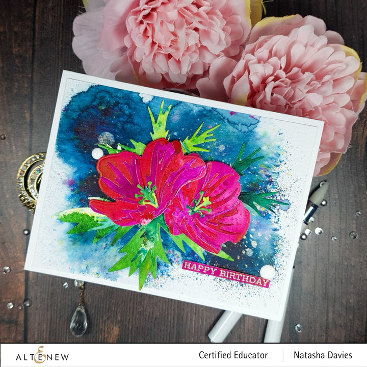 Dies Craft-A-Flower: Orion Geranium Layering Die Set