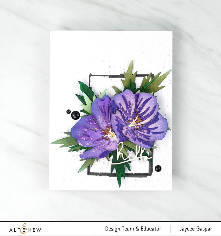 Dies Craft-A-Flower: Orion Geranium Layering Die Set